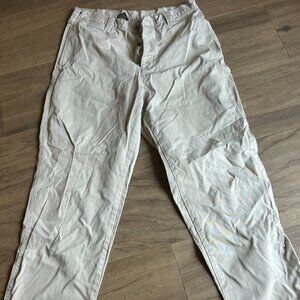 90's Vintage Calvin Klein Flat Front Mens Chinos